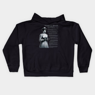 Madam CJ Walker Kids Hoodie